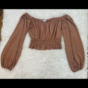 Favlux Long Sleeve Halter Top Size Large